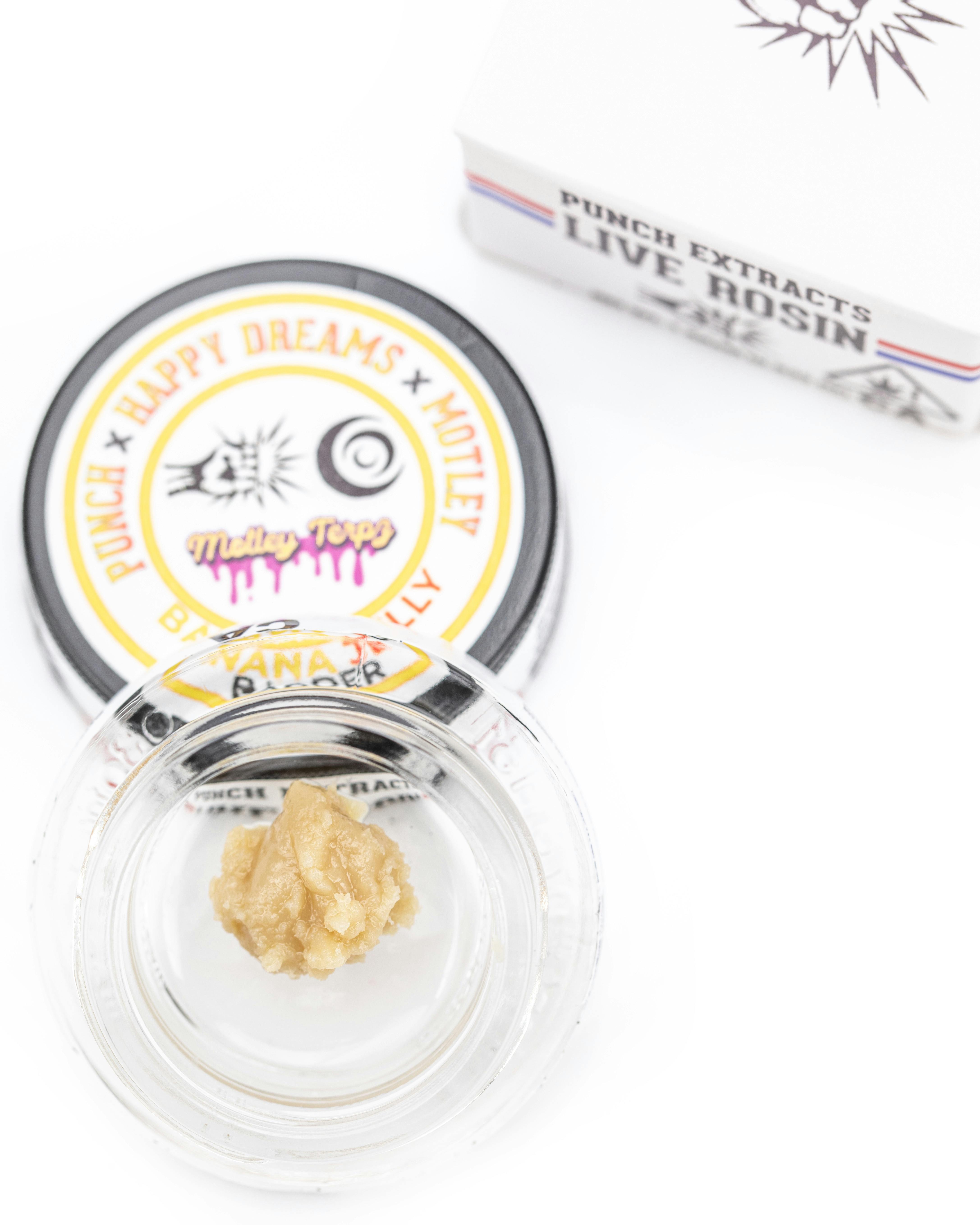 Banana Jelly Tier 4 Live Rosin Col Cure Badder (1g) - Punch Edibles ...