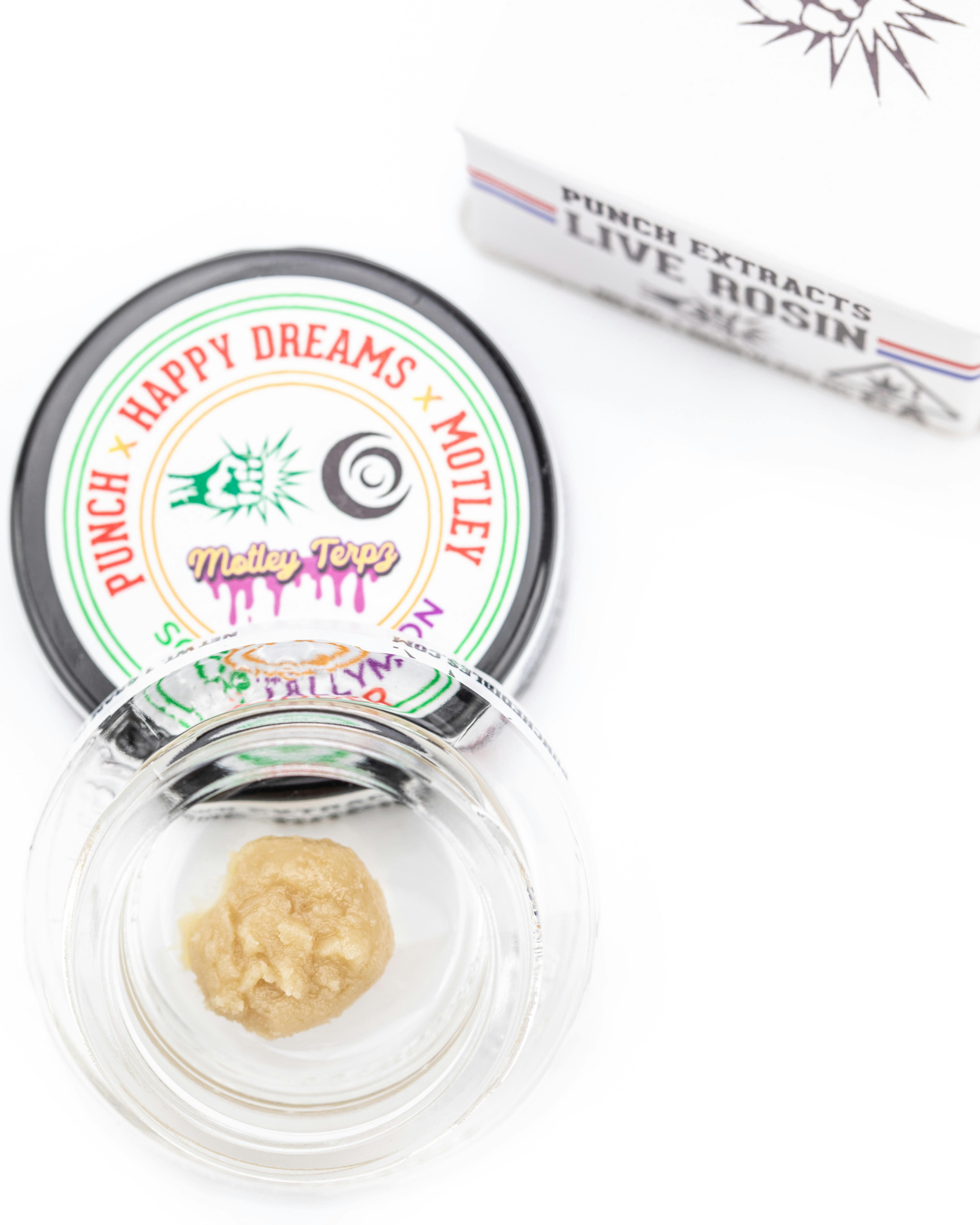 Punch Live Rosin Sour Tallymon Badder Tier 4 Punch Edibles & Extracts