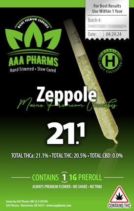 Zeppole - 1g Pre Roll