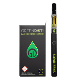 GDL Black Label Live Resin Cartridge (1g) | G