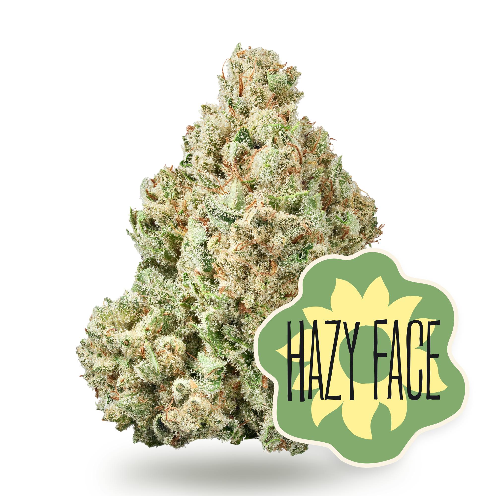 Hazy Face Flower by District Cannabis