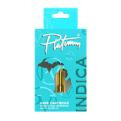 PLATINUM VAPE - Blue Raspberry - Vape Cart - 1G