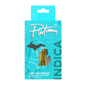 Platinum Vape - Trinity Cream (Indica) 1g cartridge