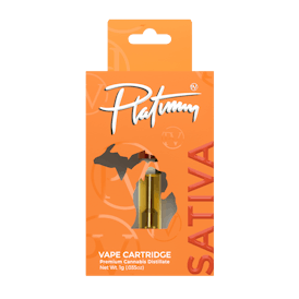 Platinum Vape - Iced Lemon (Sativa) 1g cartridge