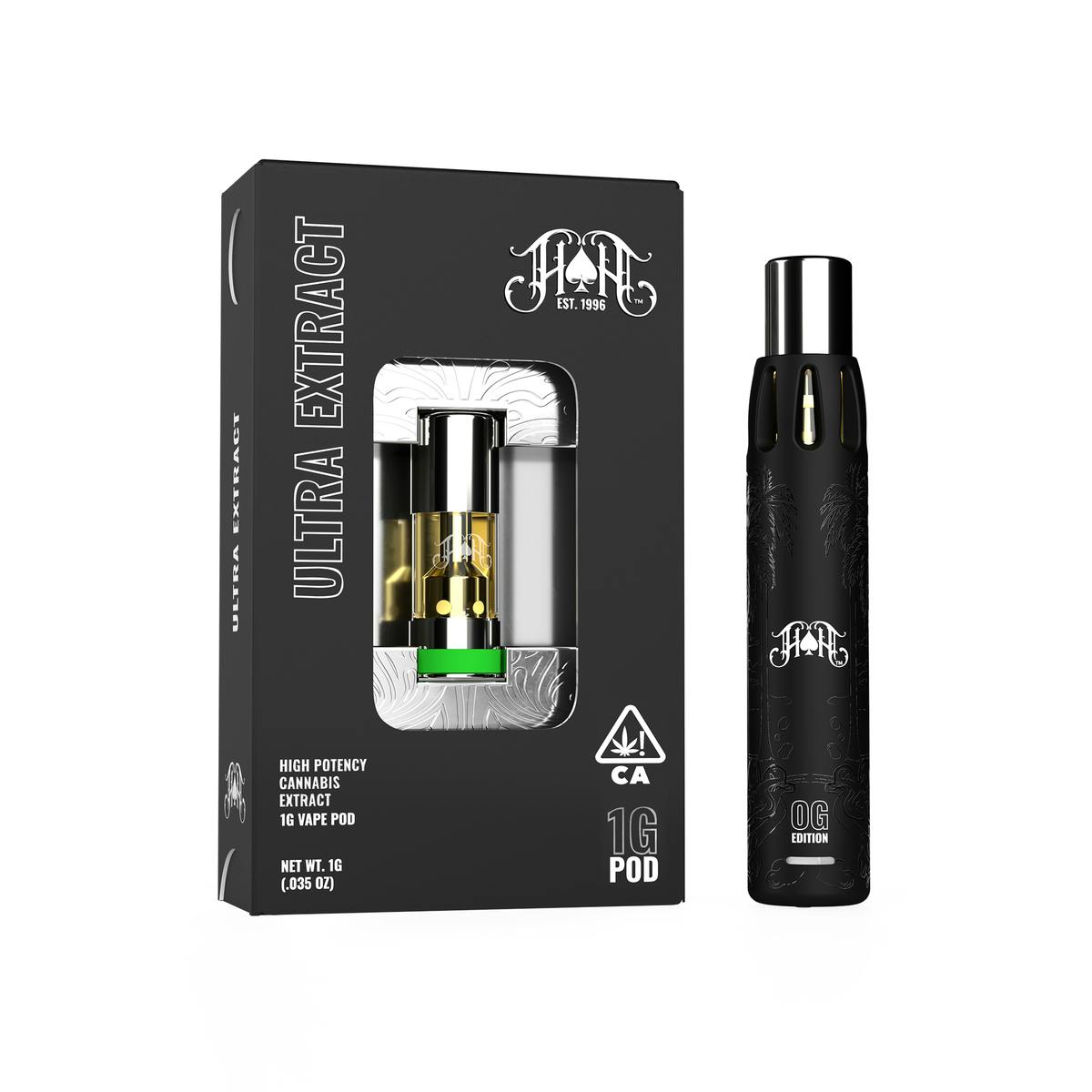 Pineapple Express | Hybrid - Ultra Extract High Potency Oil - 1G Pod by Heavy Hitters