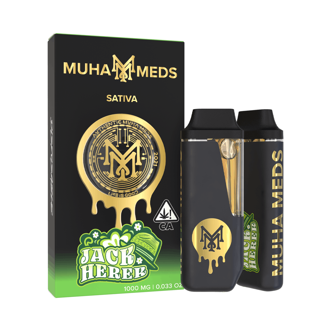 Jack Herer Disposable 1000MG - Muha Meds