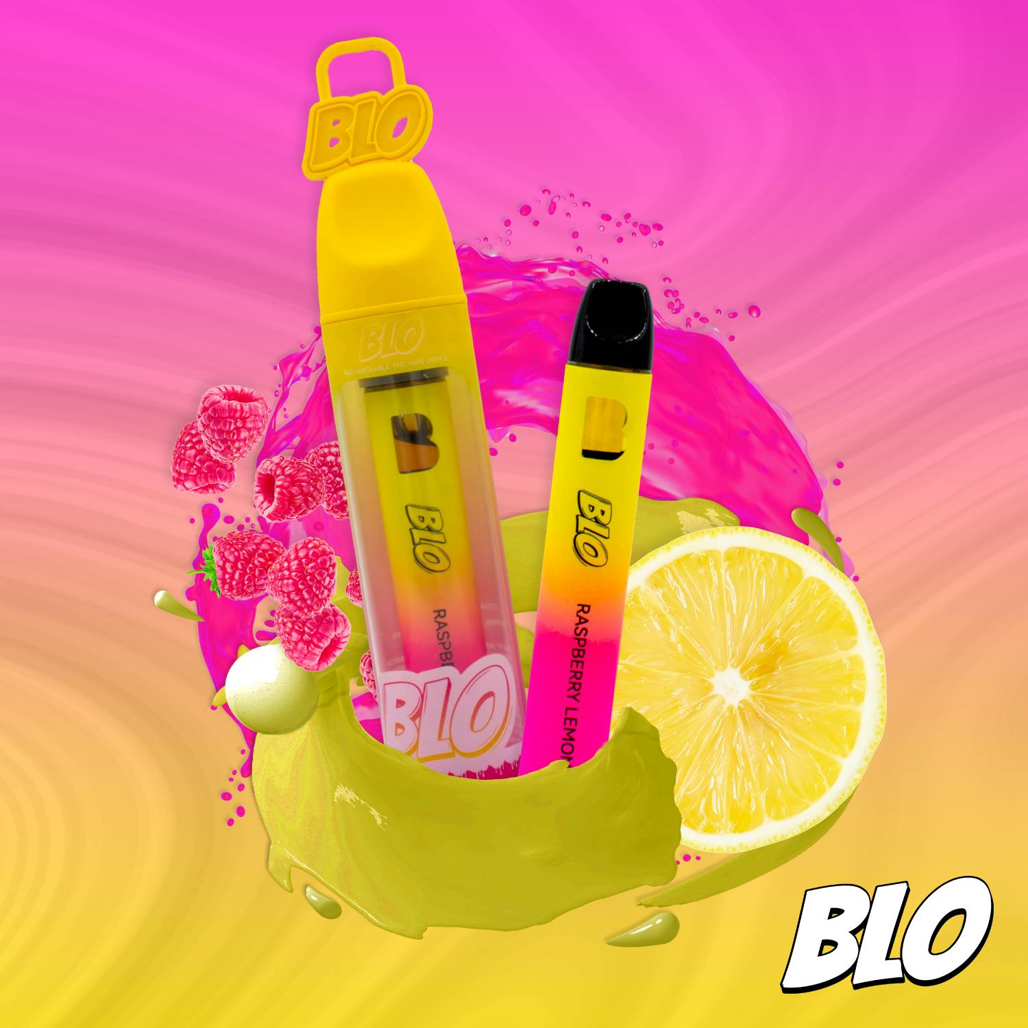 BLO 1g Disposable - Raspberry Lemonade - Nura