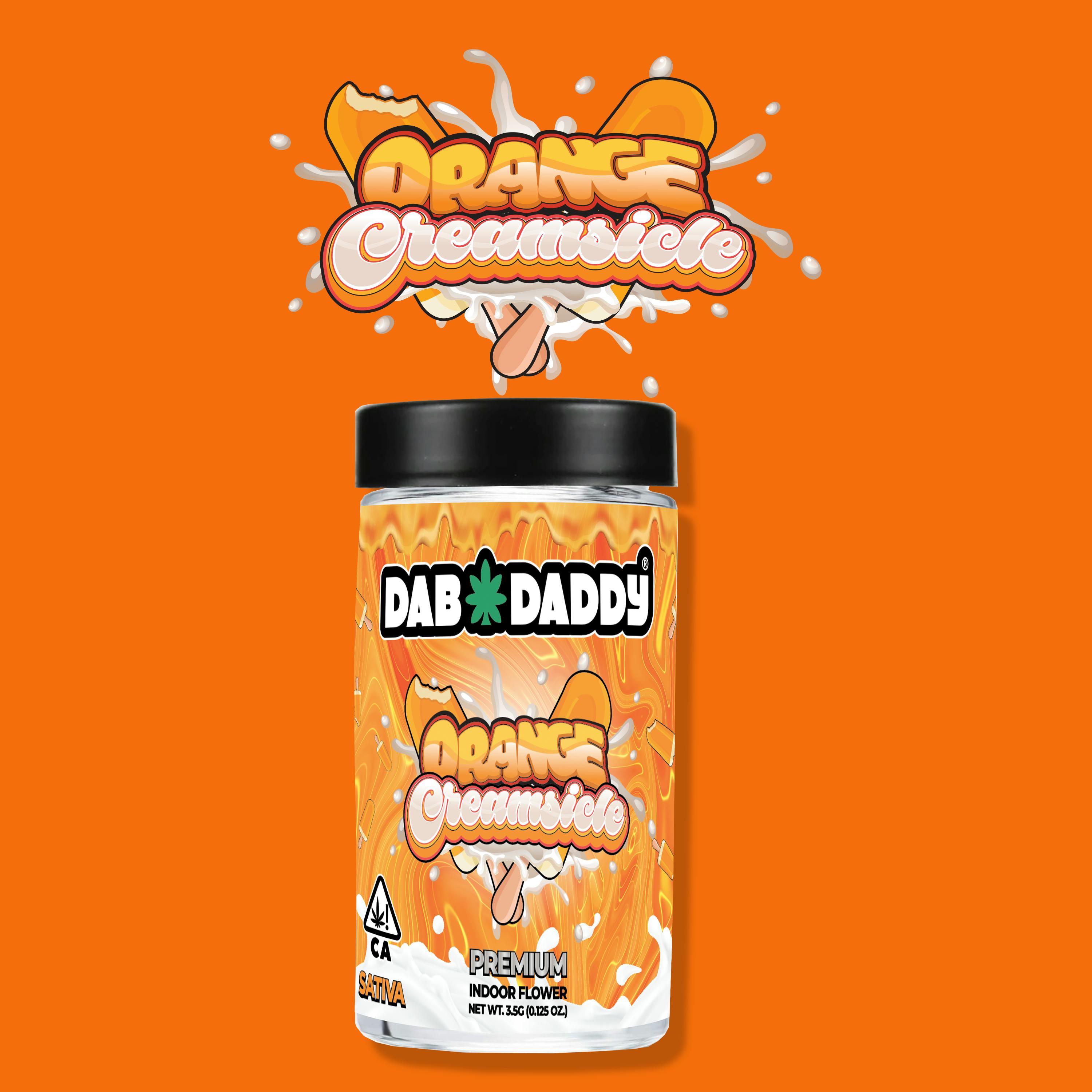 Dab Daddy Ⓡ — Orange Creamsicle Dab Daddy