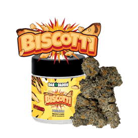 Biscotti Flower Dab Daddy® 3.5g Premium Indoor Flower