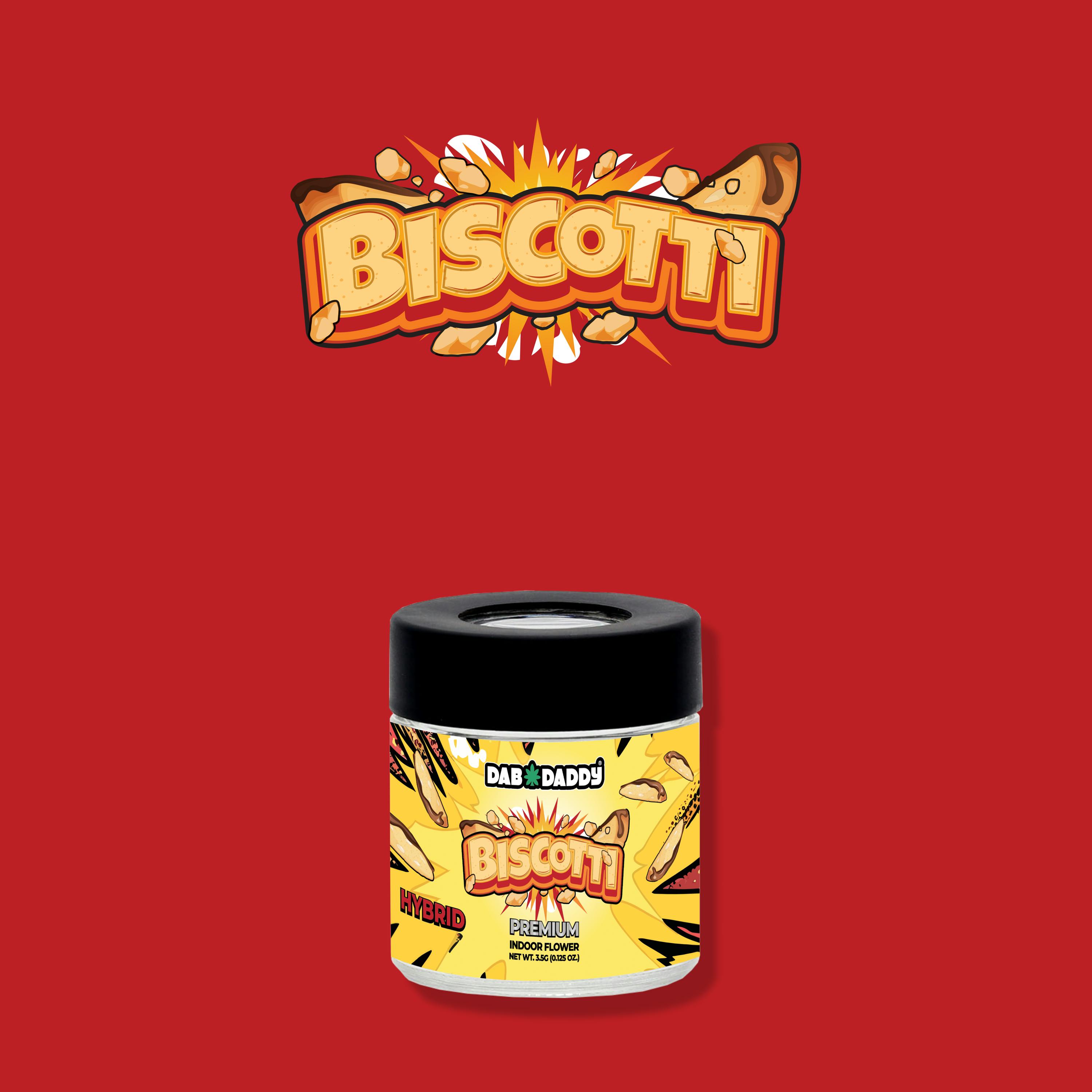 Biscotti Flower Dab Daddy® 3.5g Premium Indoor Flower - Dab Daddy Ⓡ