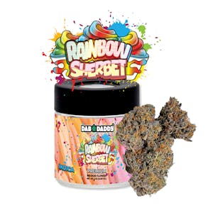 Dab Daddy Ⓡ - Dab Daddy - Flower - Rainbow Sherbert - 14G