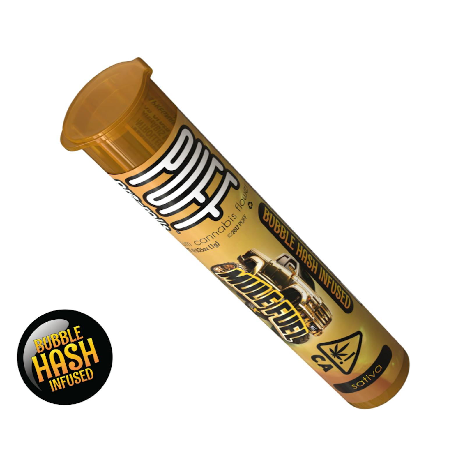 PUFF Mule Fuel x Acapulco Gold Bubble Hash - Infused Pre-Roll 1g
