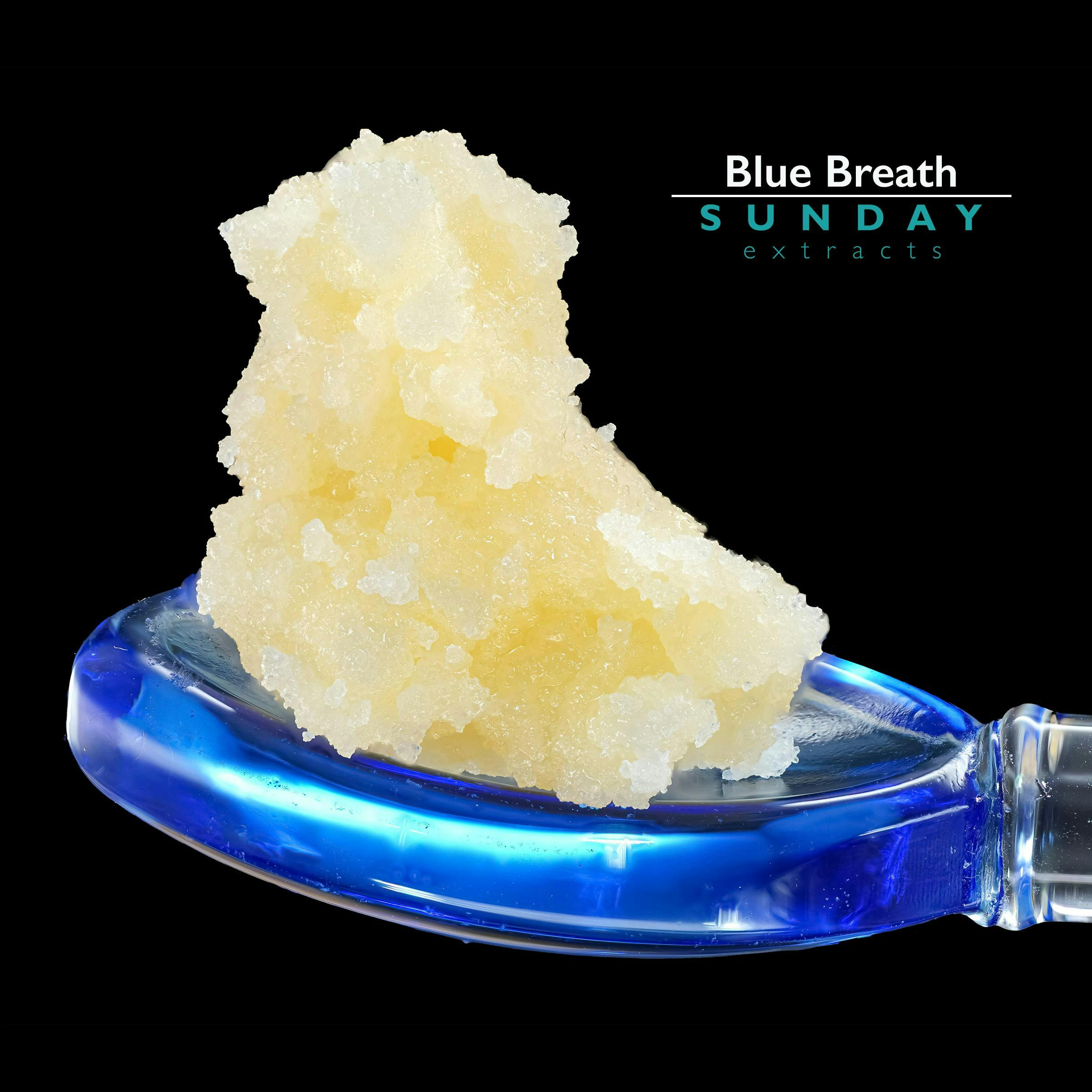 1g Concentrate Cured Resin - Blue Breath