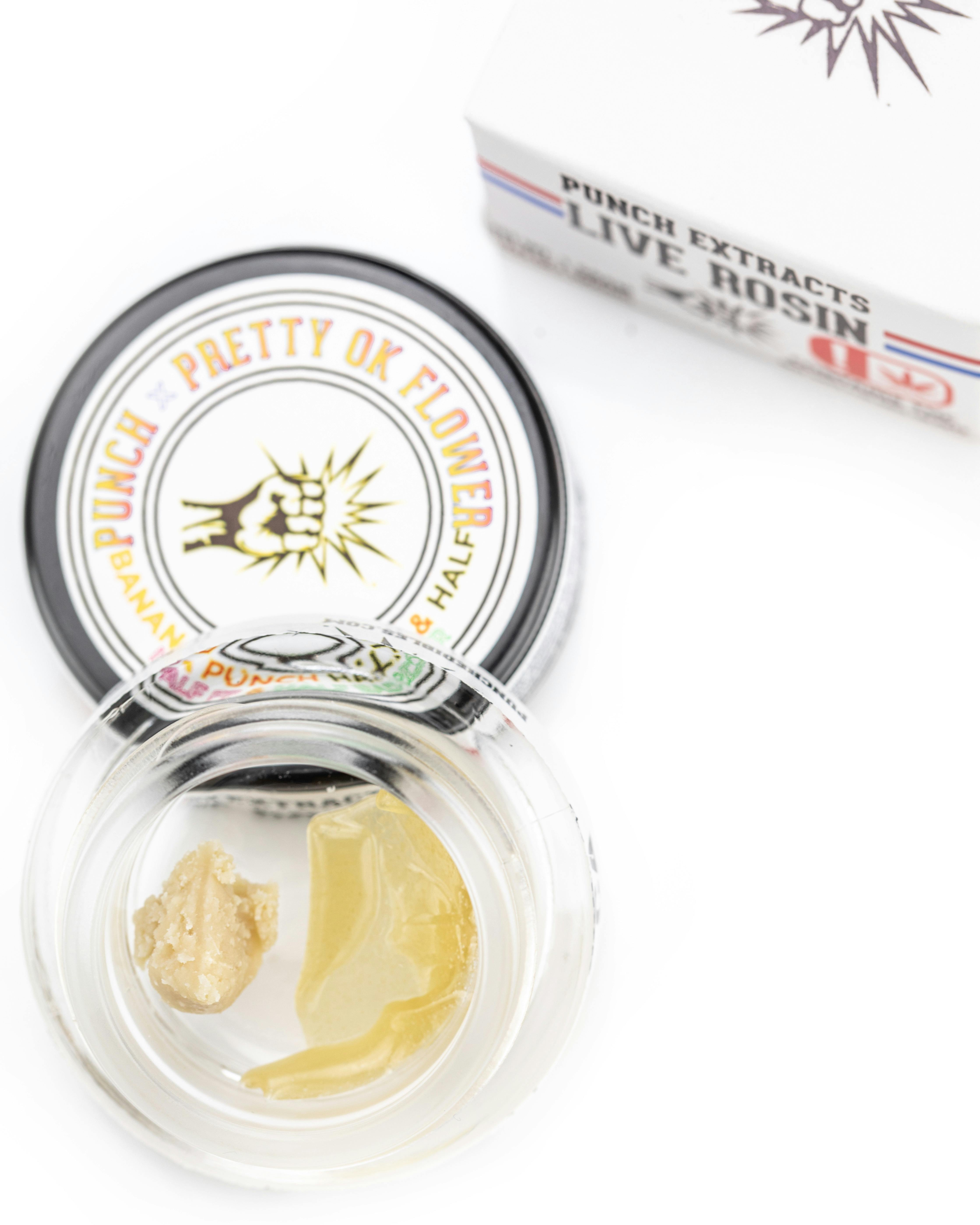 Punch Extracts - Live Rosin - Banana Punch Half & Half Tier 3 - Punch ...