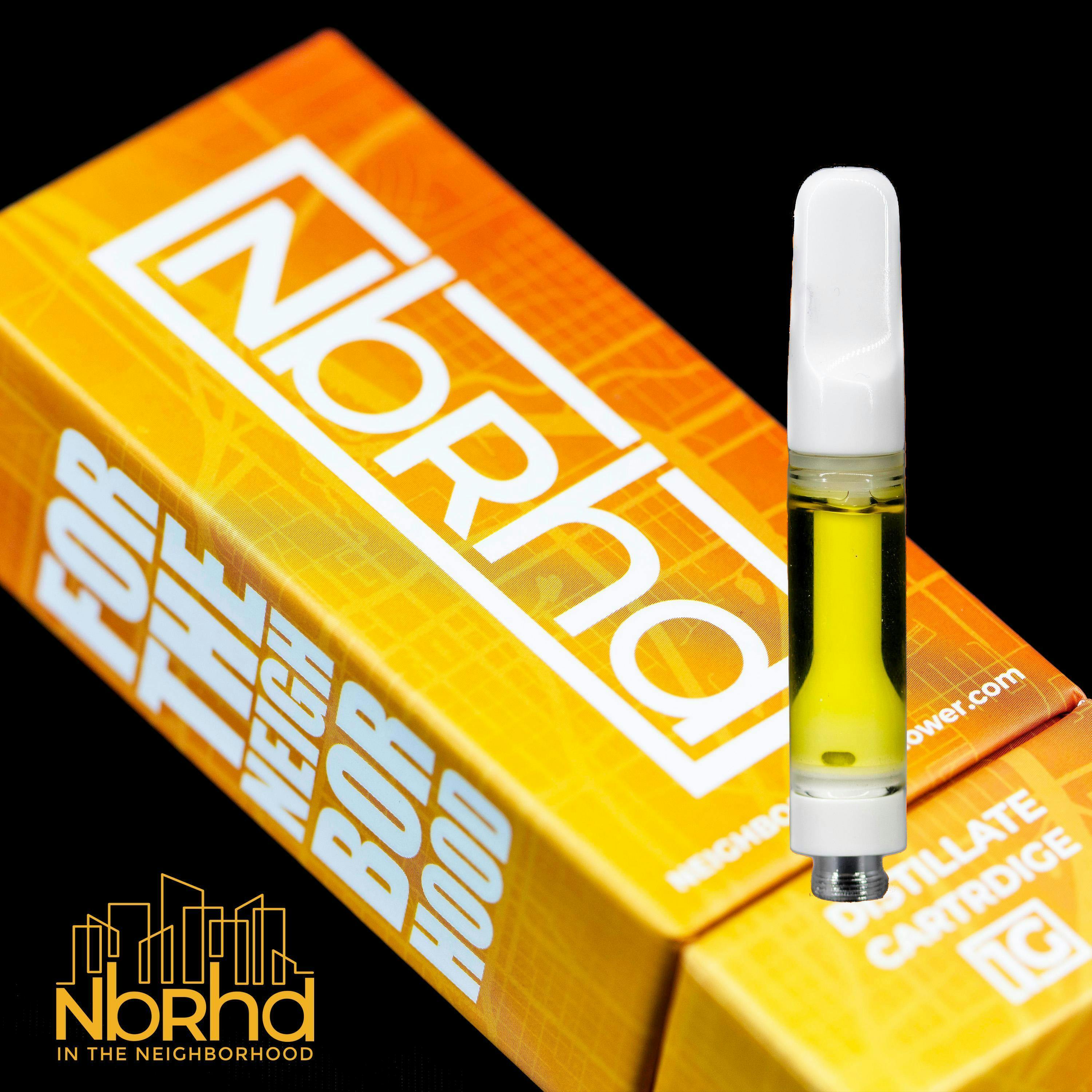 Tropical Zkittlez - Hybrid- 1g 510 Ceramic Distillate Cart - NBRHD