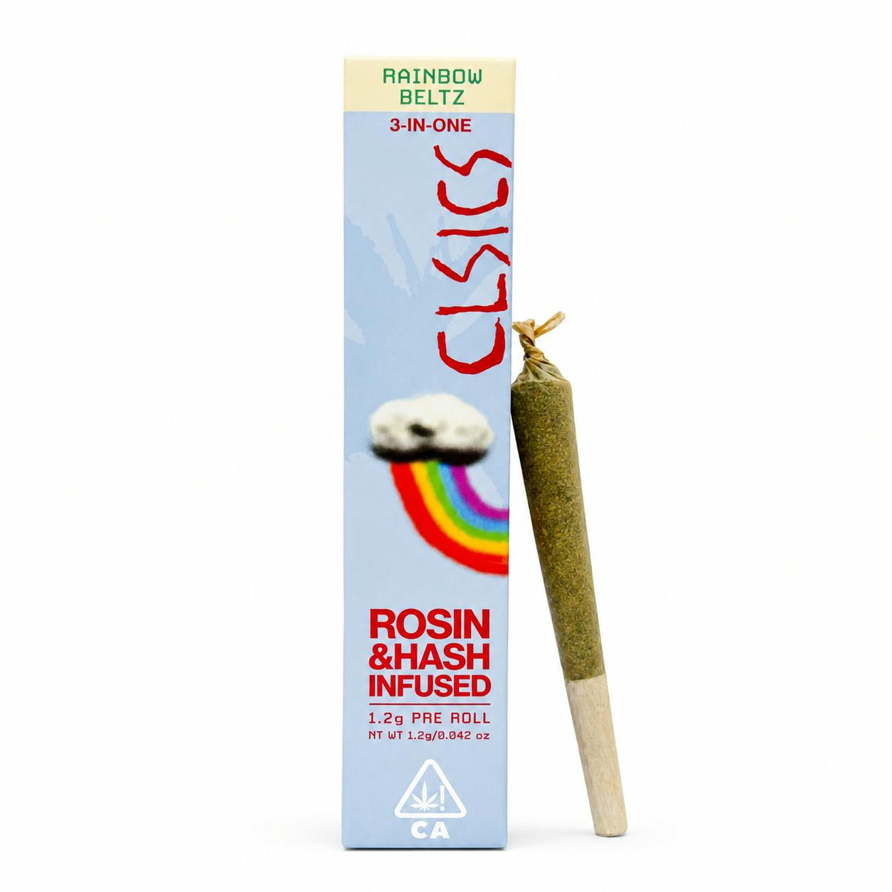 CLSICS Rosin & Rosin Infused Pre Rolls — Rainbow Belts
