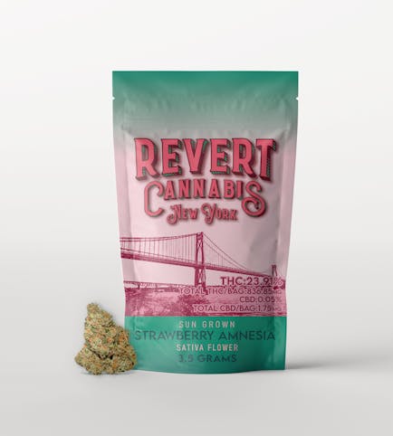Revert - Strawberry Amnesia - Sativa - Sun Grown Flower - 3.5g | Revert    -ii6