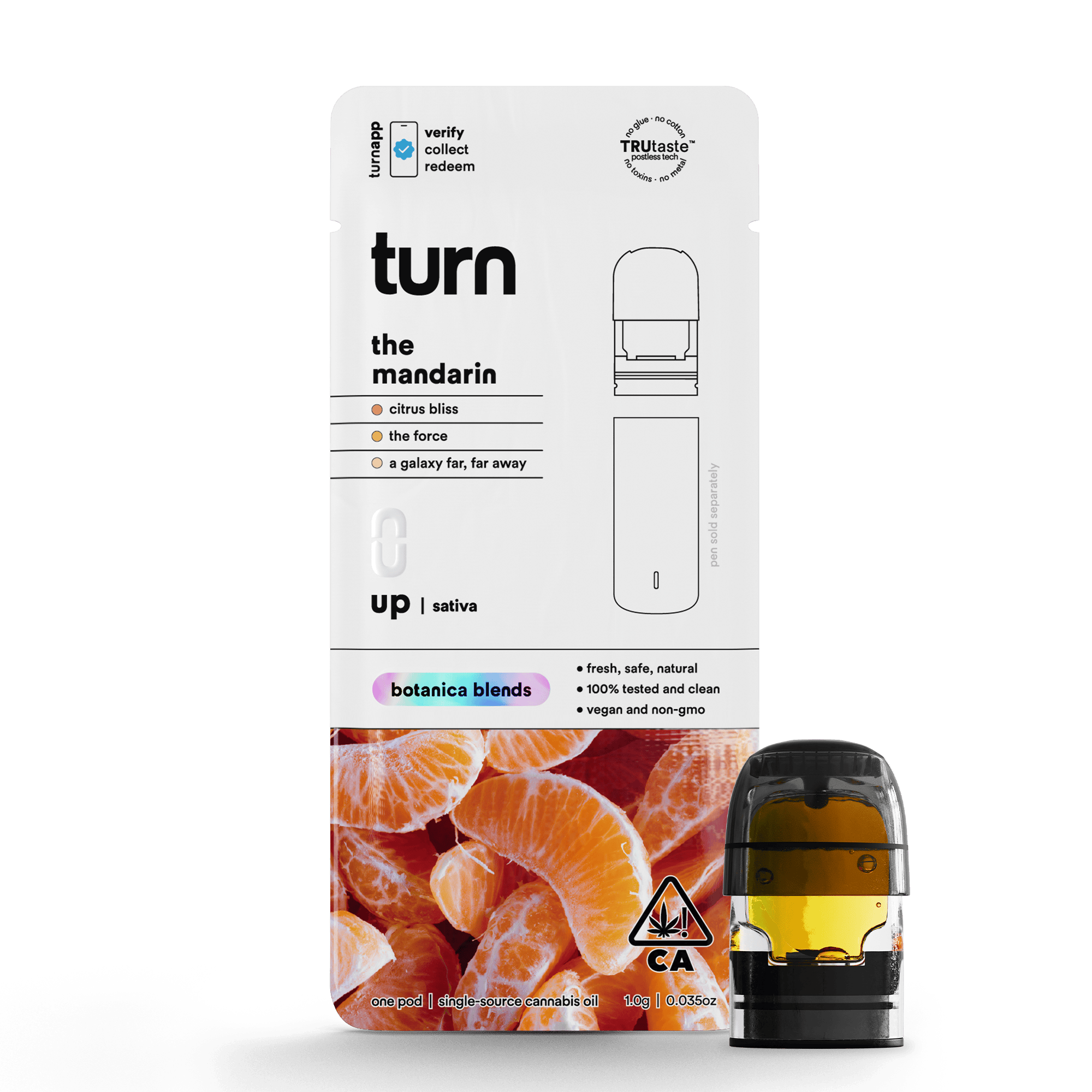 turn | The Mandarin | Pod | 1g - turn