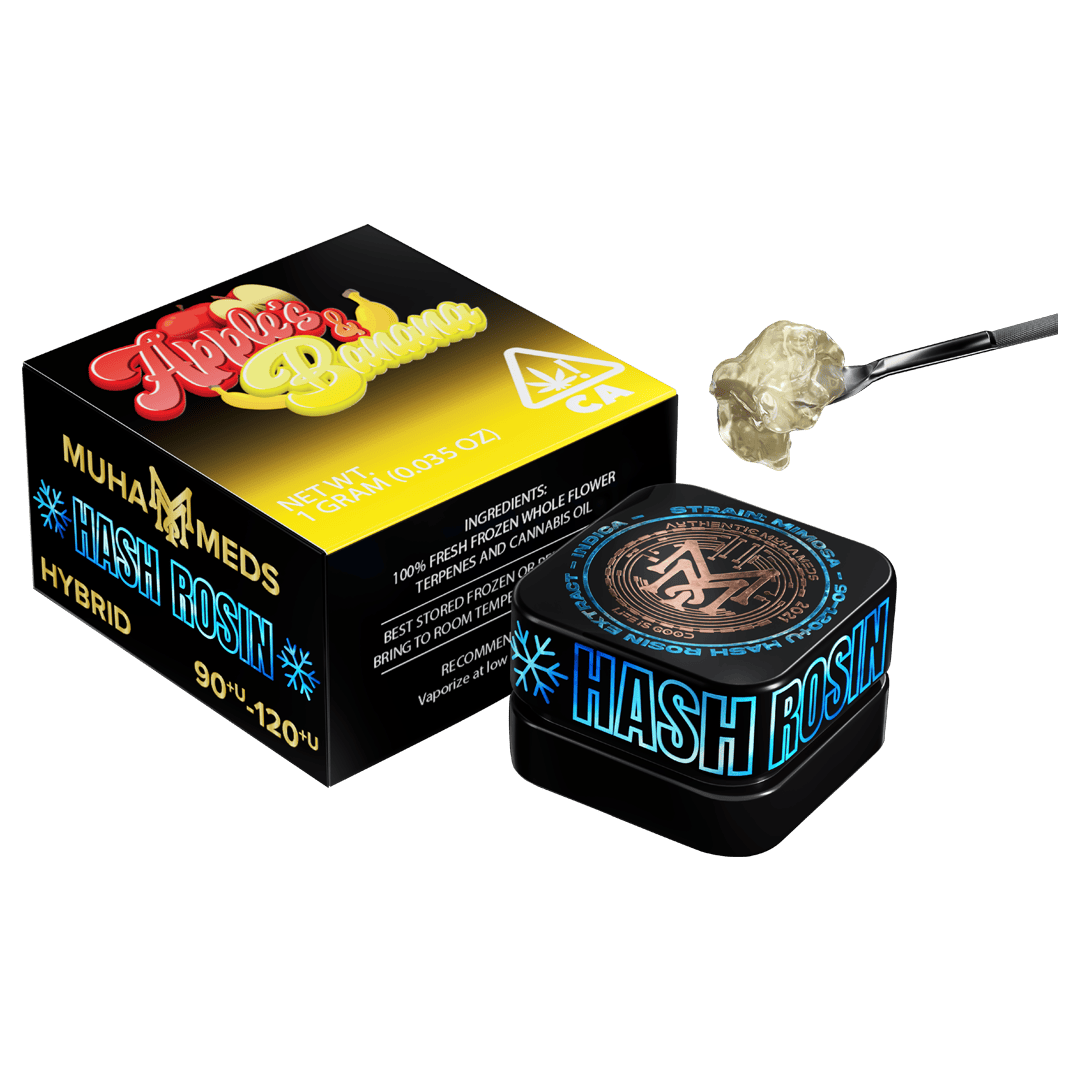 Apples and Banana Hash Rosin Muha Meds