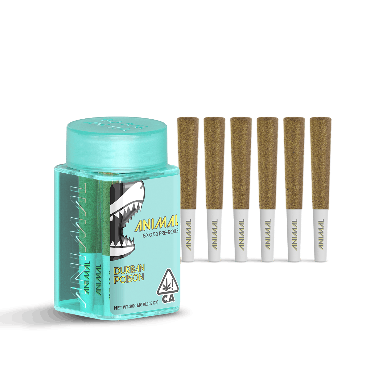 animal-6x-5g-super-infused-pre-roll-pack-durban-poison-go-full
