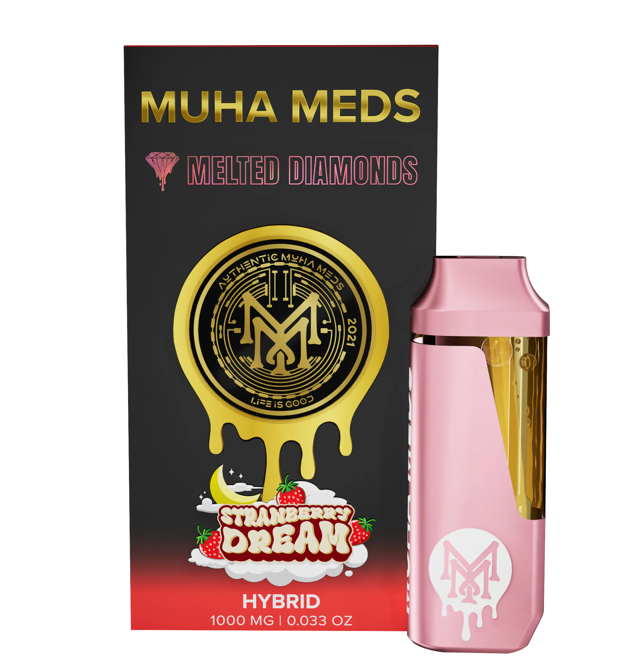 Muha Meds - Muha Meds | Strawberry Dream Melted Diamonds| Disposable Main Image