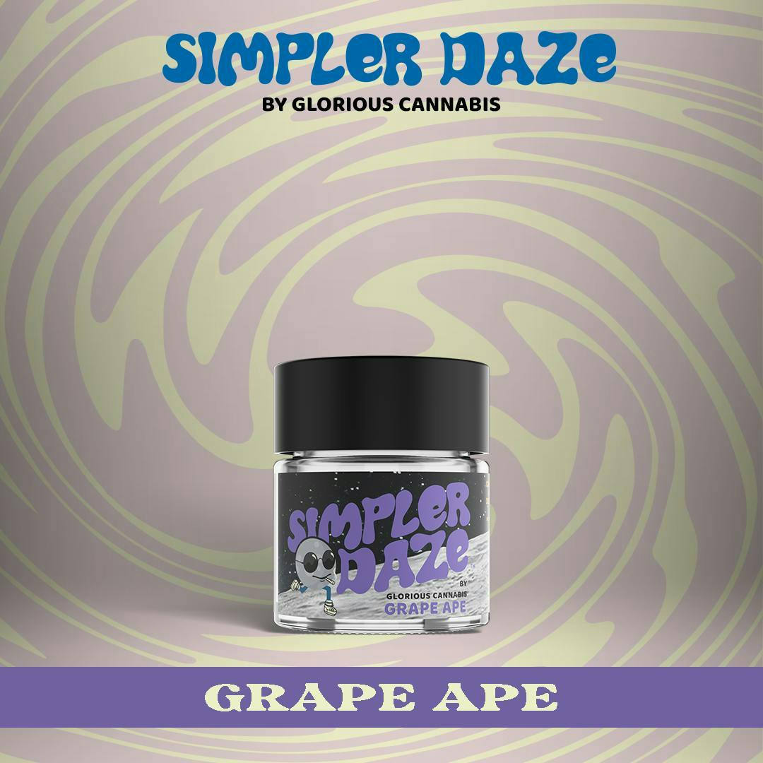 Moonrocks | Grape Ape 7g | Simpler Daze, By Glorious Cannabis Co.