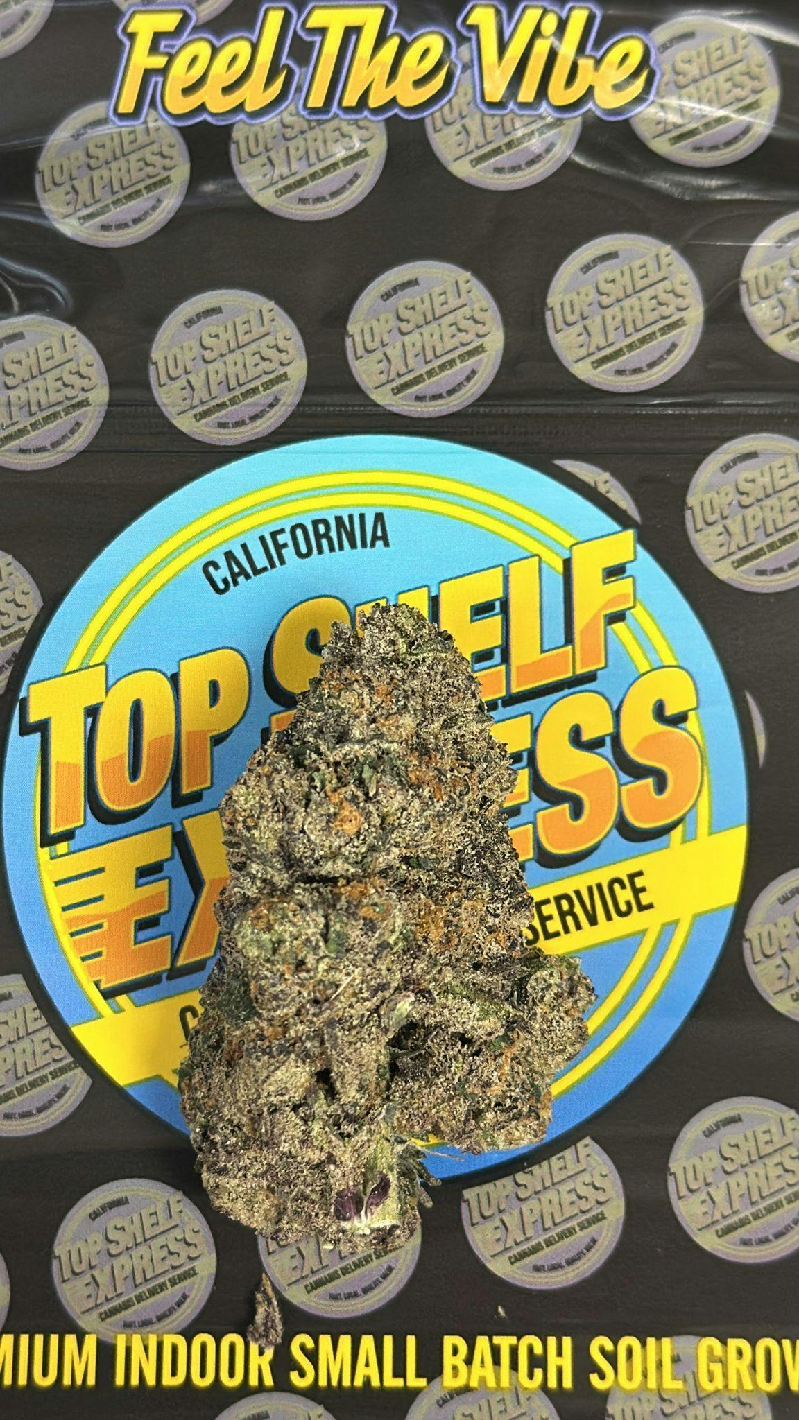 Top Shelf Express Purple Crush Budlet ** 25 an eitghth*** Weedmaps
