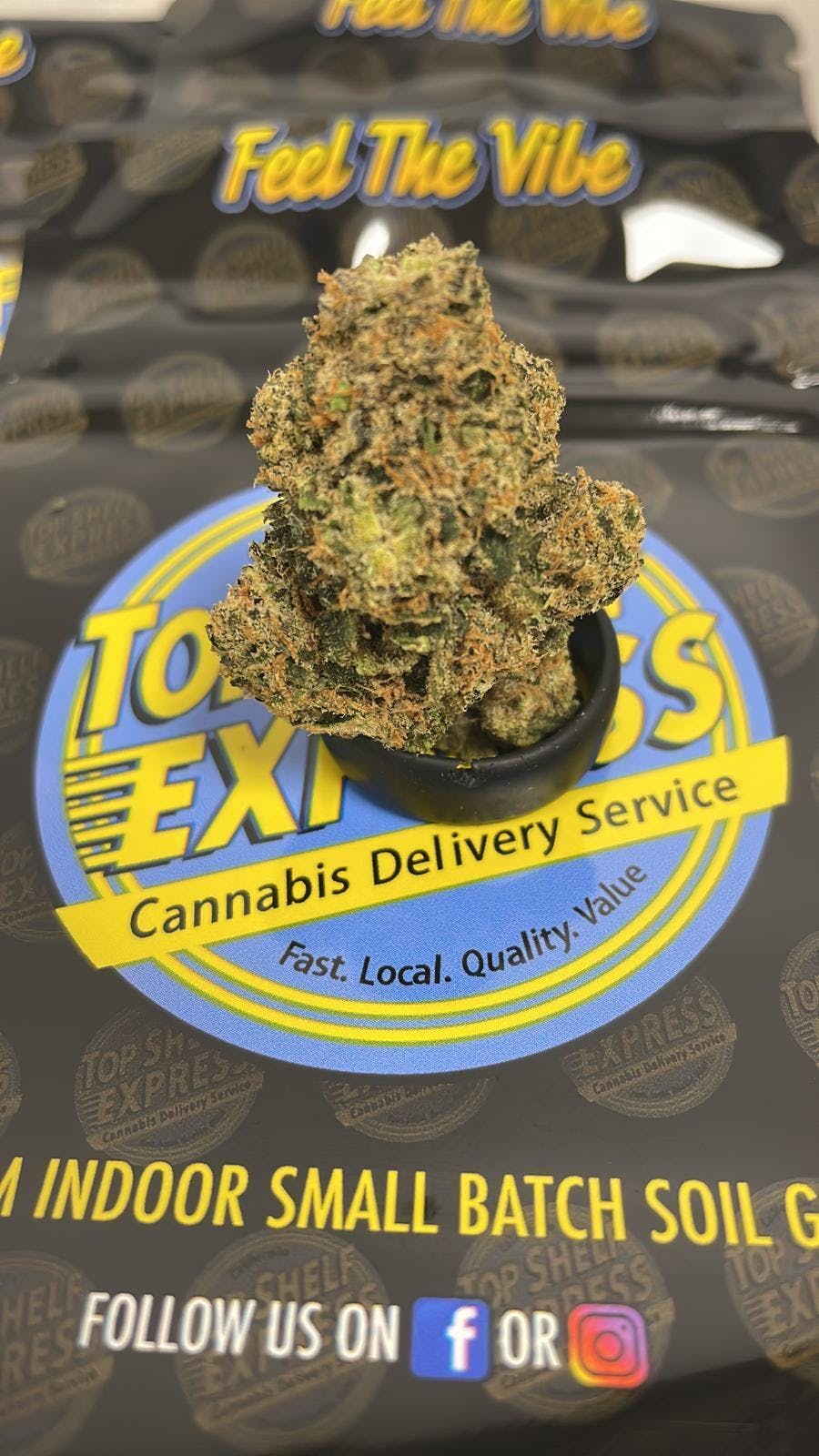 Top Shelf Express Lemon Dropz Budlets (25 an 3.5g) Weedmaps