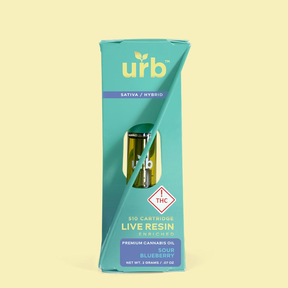 Urb - 2g Cartridge - Sour Blueberry - Urb NM