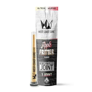 West Coast Cure - [West Coast Cure] CUREjoint Preroll - 1g - Apple Fritter (H)