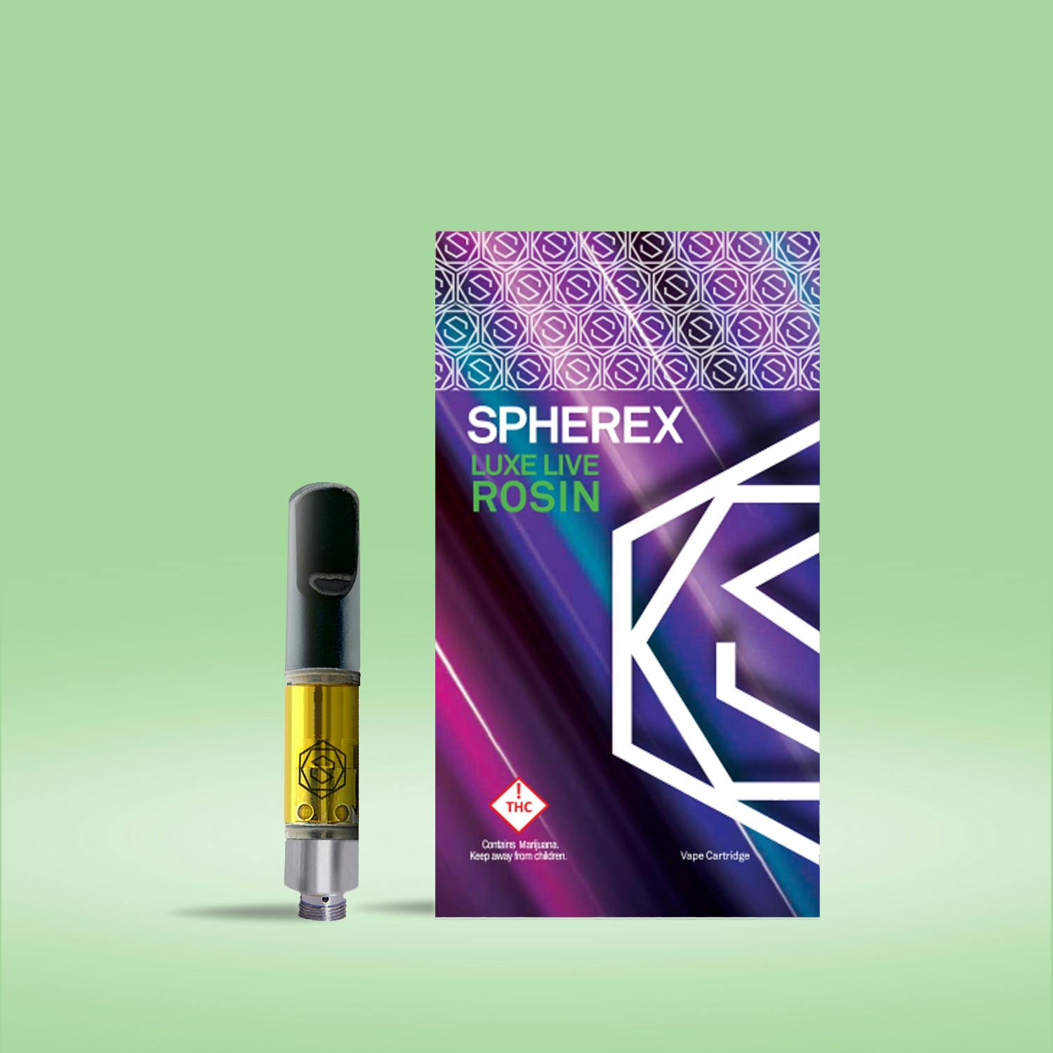 Luxe Live Rosin Cart (Indica)- 1g by Spherex