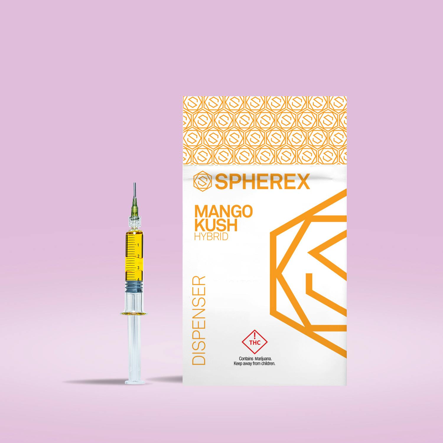 Mango Kush Distillate Syringe - 1g by Spherex