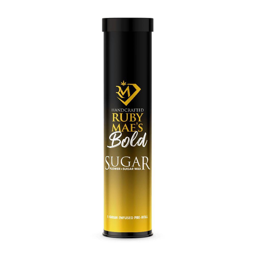 Bold SUGAR | Sativa | 1g Infused Preroll | Strawberry Melonade