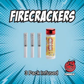 Firecracker by Cali Banger Infused Pre Roll BANANA OG 3 x 0.6 - 1.8 Gr