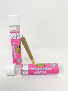 FIELDS FAMILY FARMZ - Bubblegum Gelato - Single 1.2g Diamond/Kief/Cannabis Oil Infused Pre Roll (Fields Family)