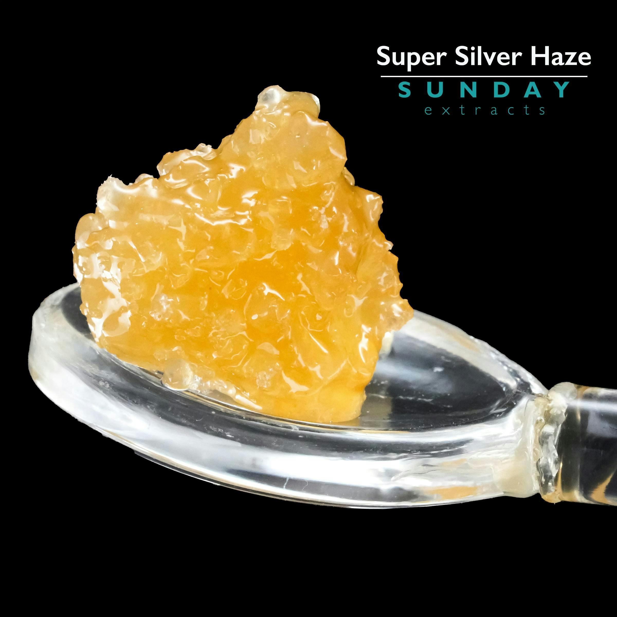 1g Concentrate Super Silver Haze by Sunday Extracts