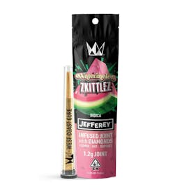 Watermelon Zkittlez - 1.2G Jefferey Infused Joint