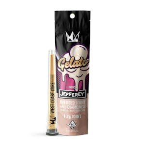 West Coast Cure - WCC Gelato Jefferey Infused 1.2g Preroll