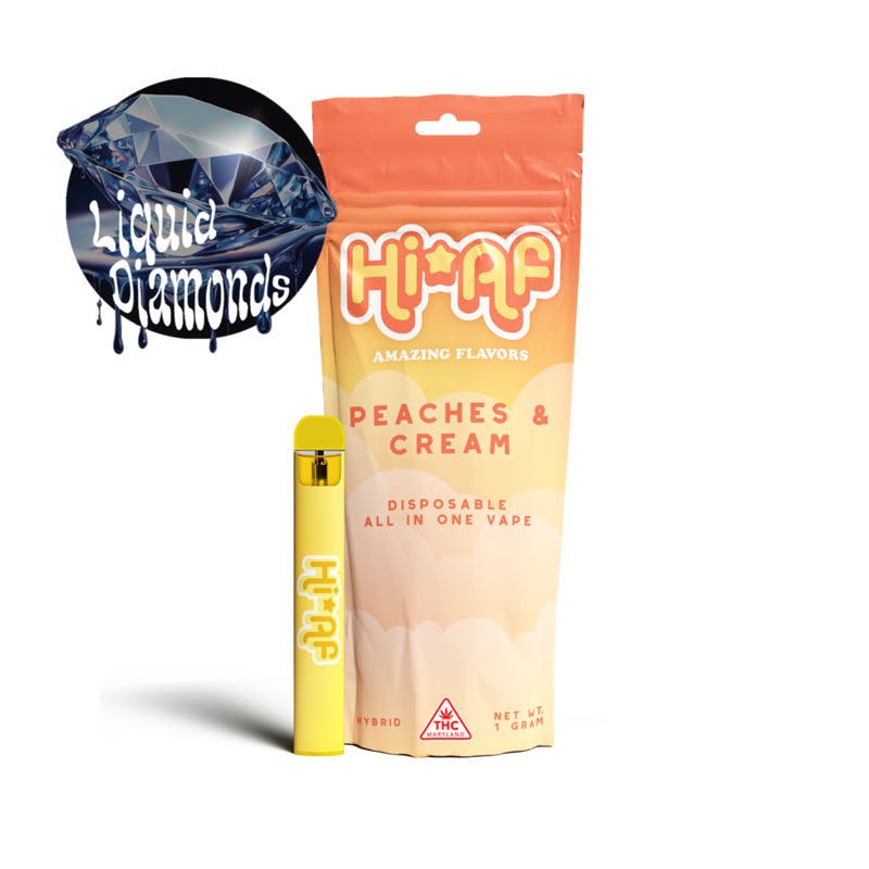 hi af disposable vape Litty 5g THCA Loaded Live Diamonds Vape