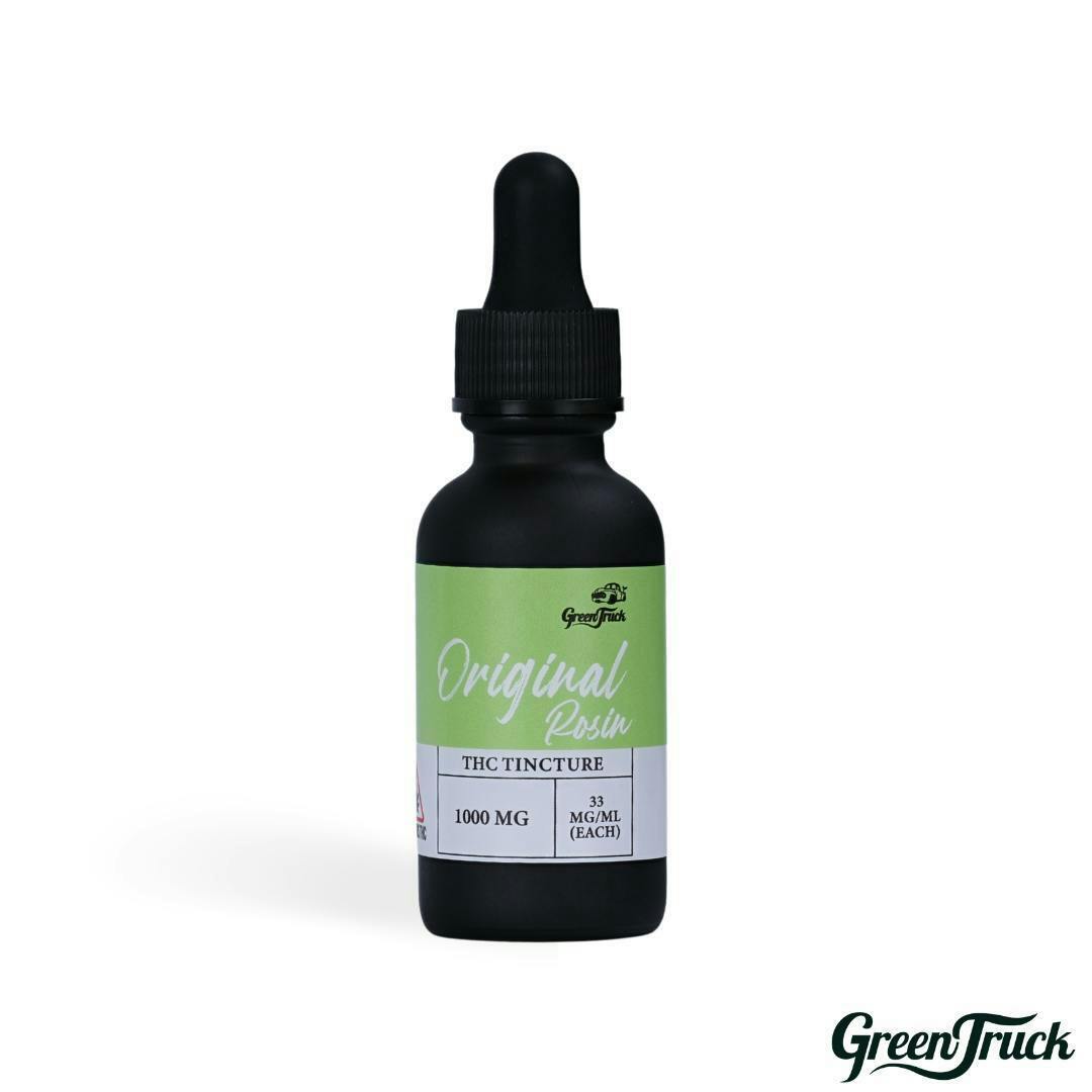 Green Truck Rosin Tincture - Original (1000mg THC) | Weedmaps