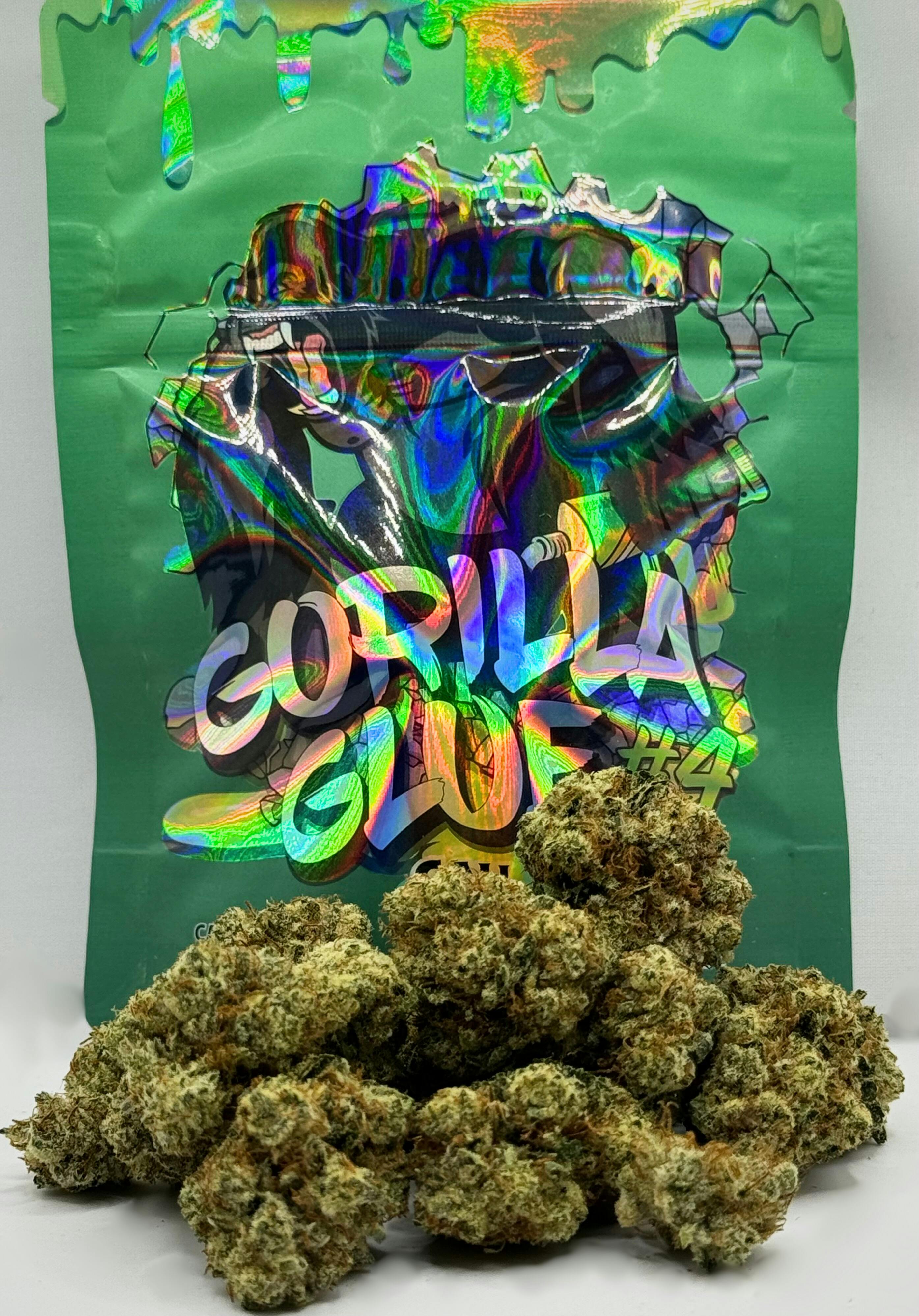 CALI BUDS GORILLA GLUE 4 FLOWER 3.5G Cali Bud Farms