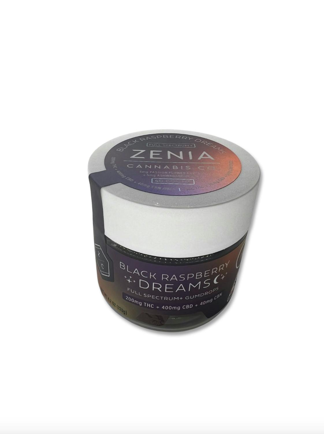 Black Raspberry Dreams 5mg 2:1 Gummies | Zenia by Indico