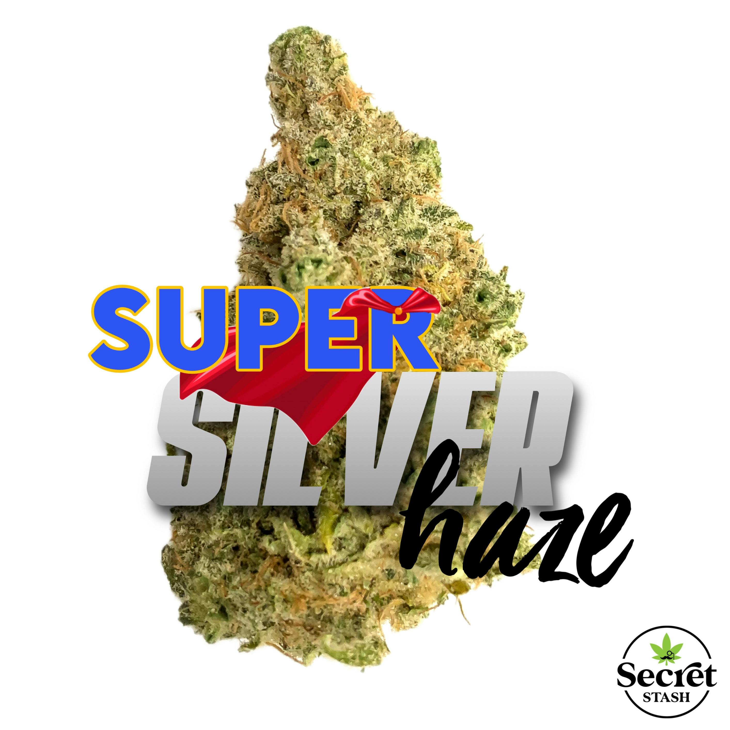 Secret Stash Flower - Super Silver Haze - Secret Stash