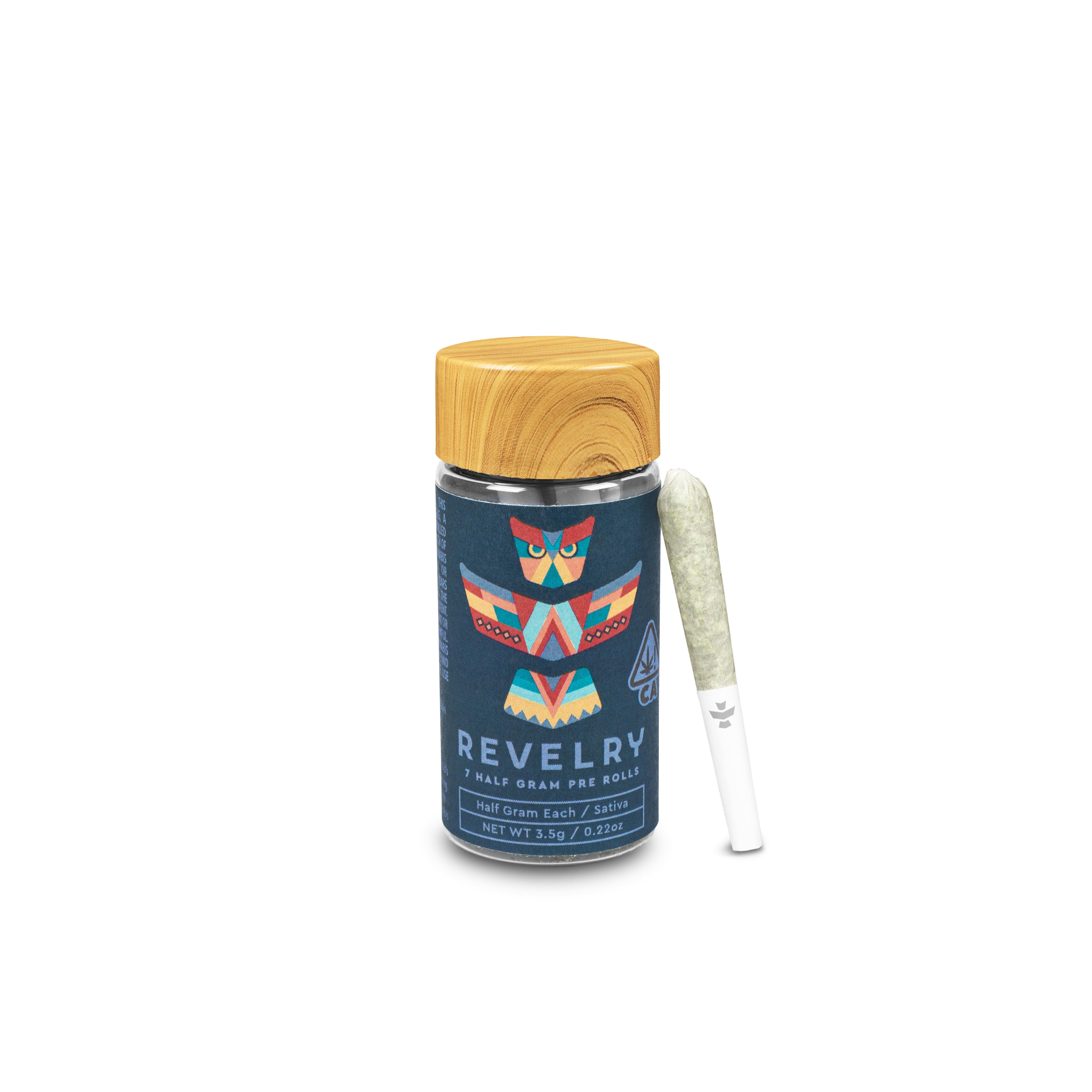 Revelry Herb Co | Blackberry Lemonade | Mini Pre-Rolls | 0.5g each | 7pk at Goldenhour Collective - Point Arena