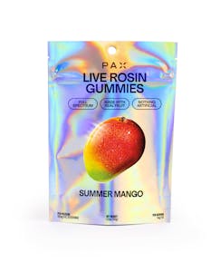 PAX - Juicy Mango | Pax | Gummies | Live Rosin | 10pcs | 10mg