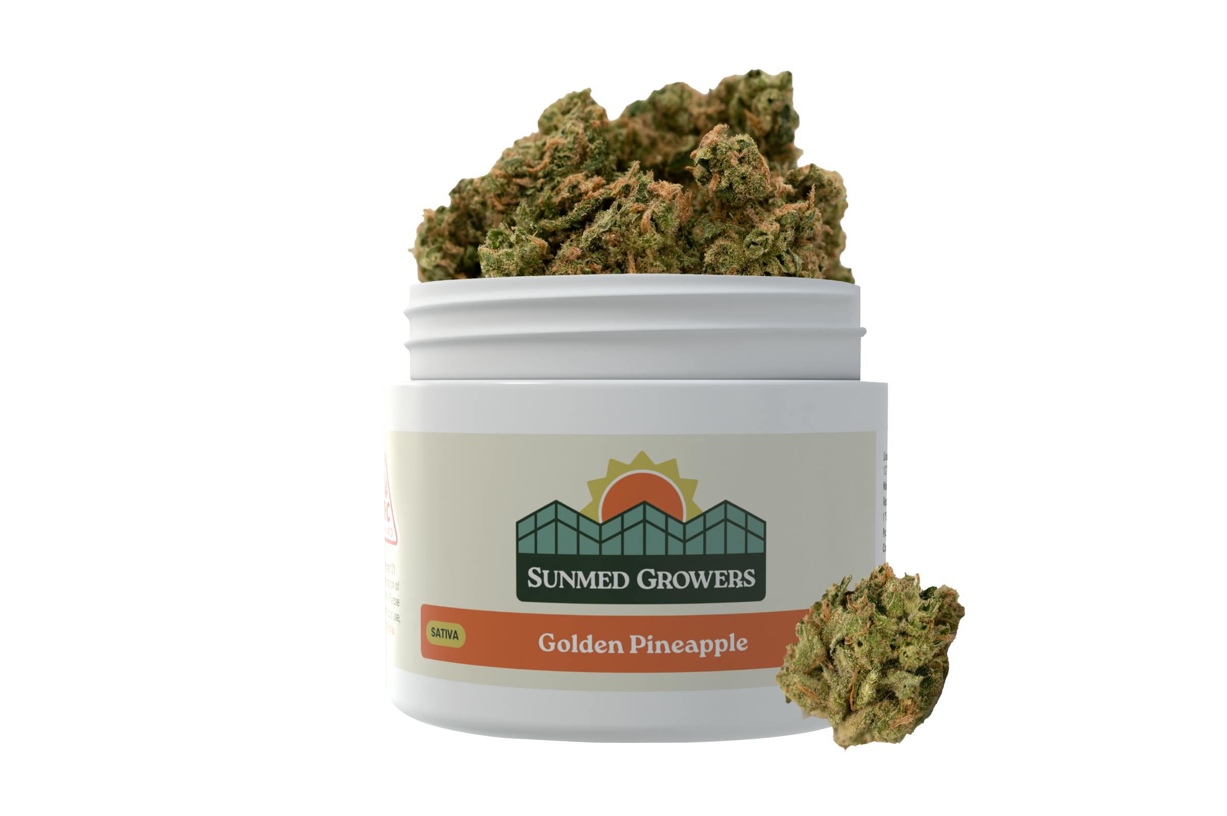 Golden Pineapple Flower (7g) at Stoked Dispensary