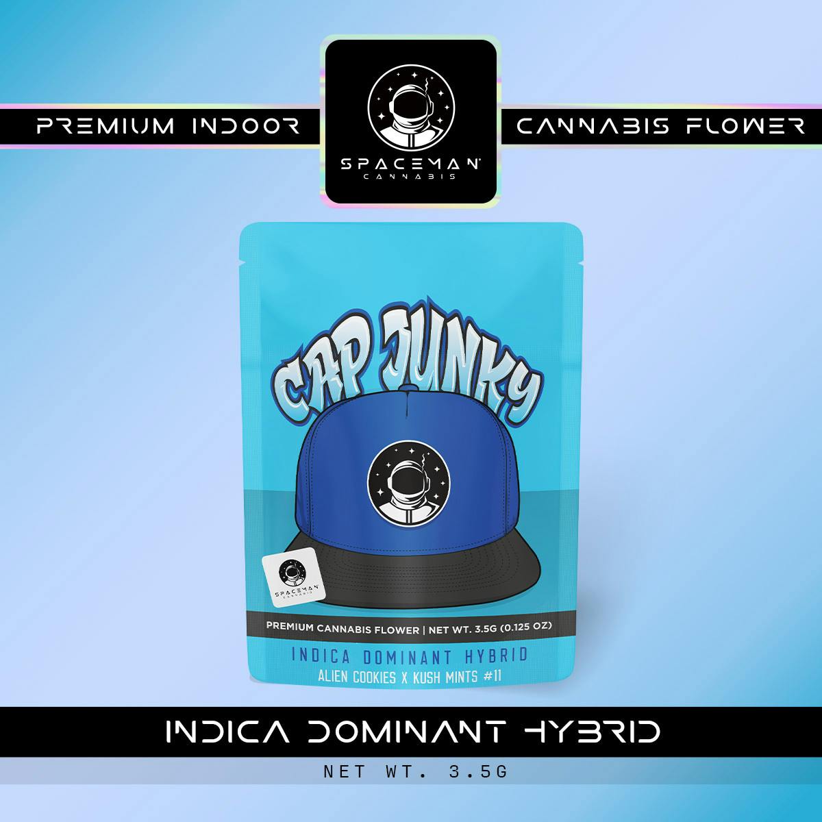 Spaceman - 3.5g Flower - Cap Junky by Spaceman Cannabis
