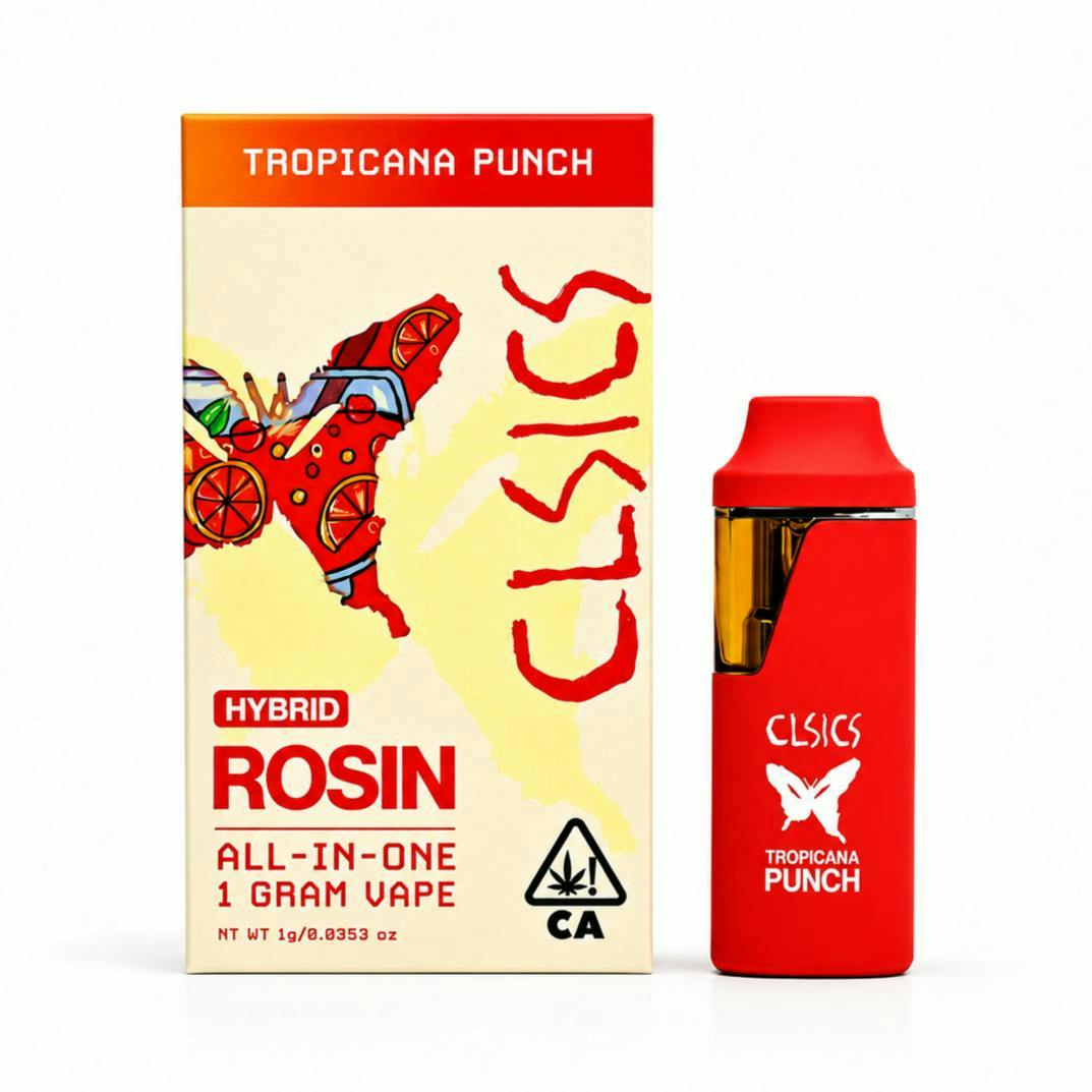 CLSICS Rosin & Rosin Infused Pre Rolls — Tropicana Punch