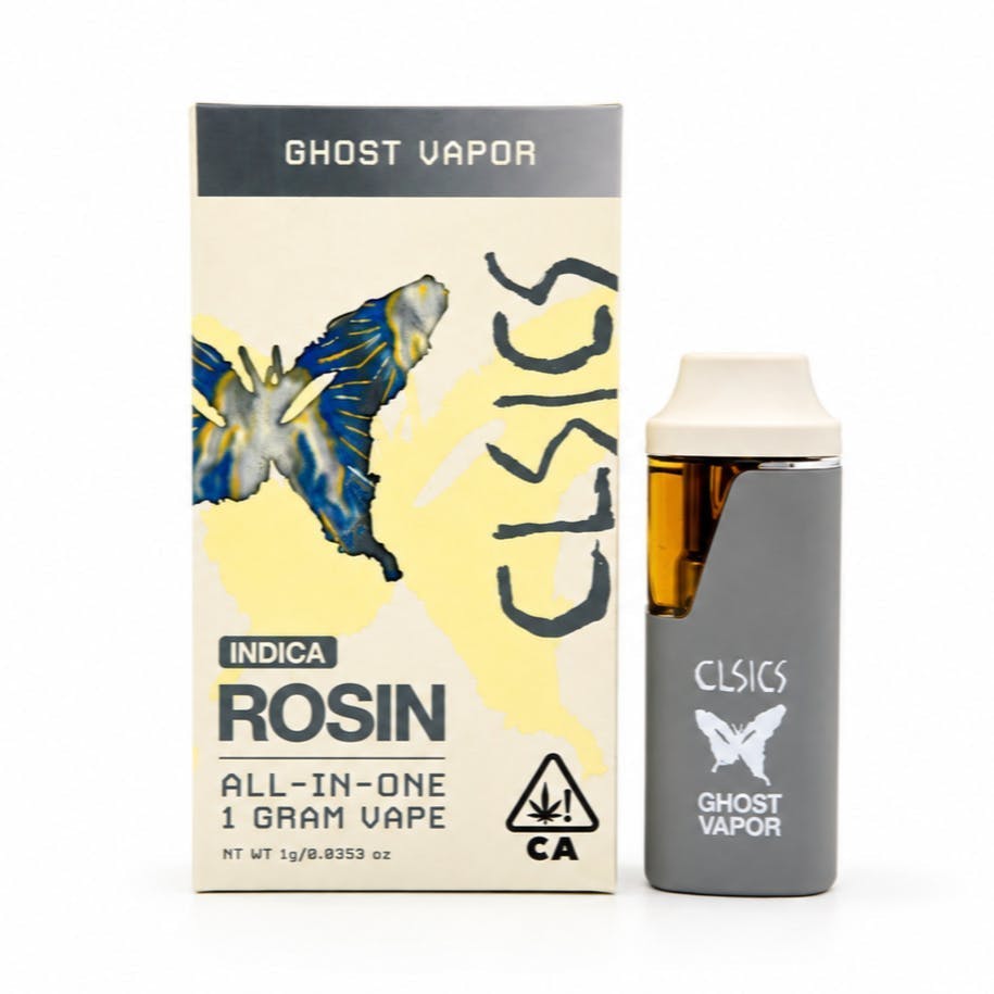 CLSICS Rosin & Rosin Infused Pre Rolls — Ghost Vapor Og
