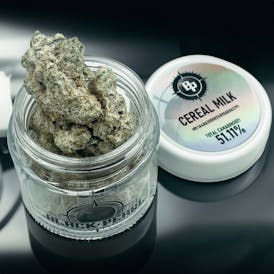 BLACK PEARL - Diamond Coated Indoor Flower - Cereal Milk - 3.5g | 1/8oz
